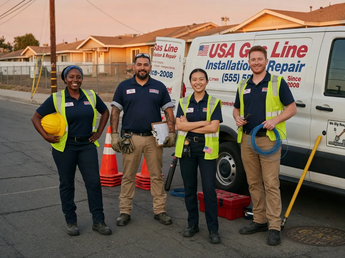 Gas Line Installation company in Cedar Rapids, NE